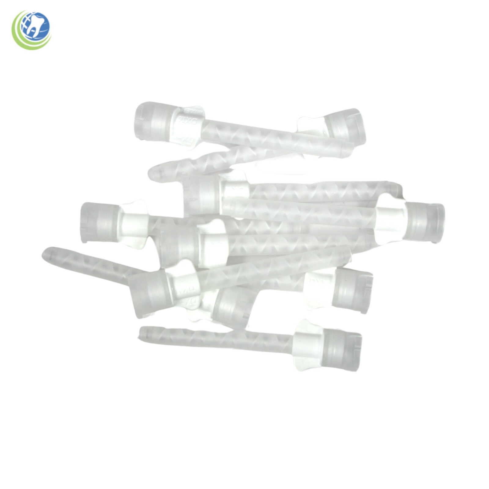 Dental White HP Mixing Tips with Wings 6.5mm x 48 Heavy Body DX-MIXER 1:1