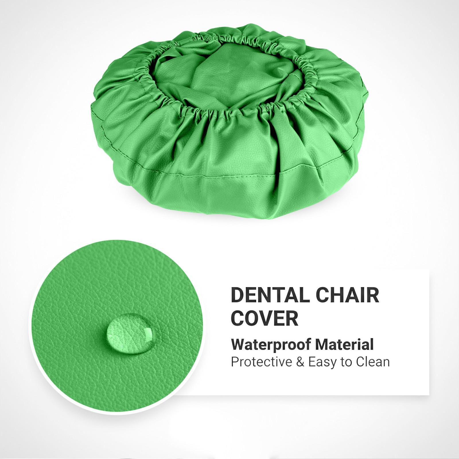4Pcs/Set PU Leather Waterproof Dental Chair Seat Covers Protective Sleeves