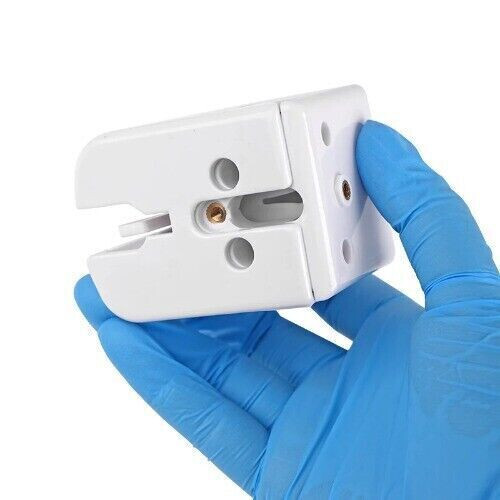 10 Pcs Dental Chair Unit Box Plastic Small Handpiece Holder White Single Hanger