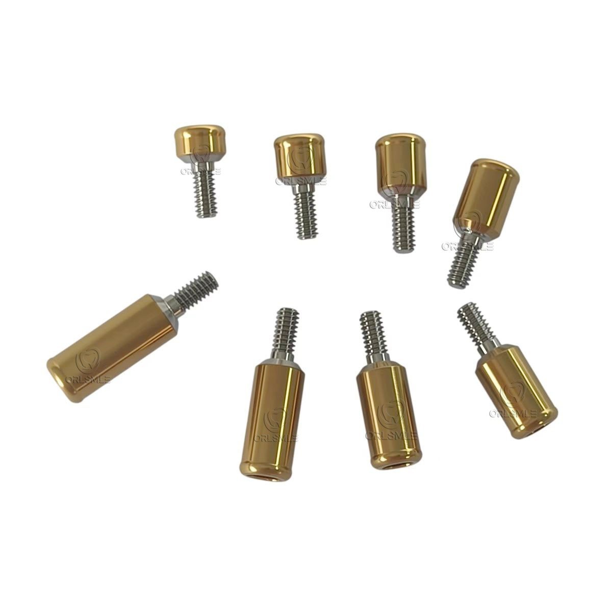 Locator abutment full set Male caps fit to implant direct platform GH0.5-7.5