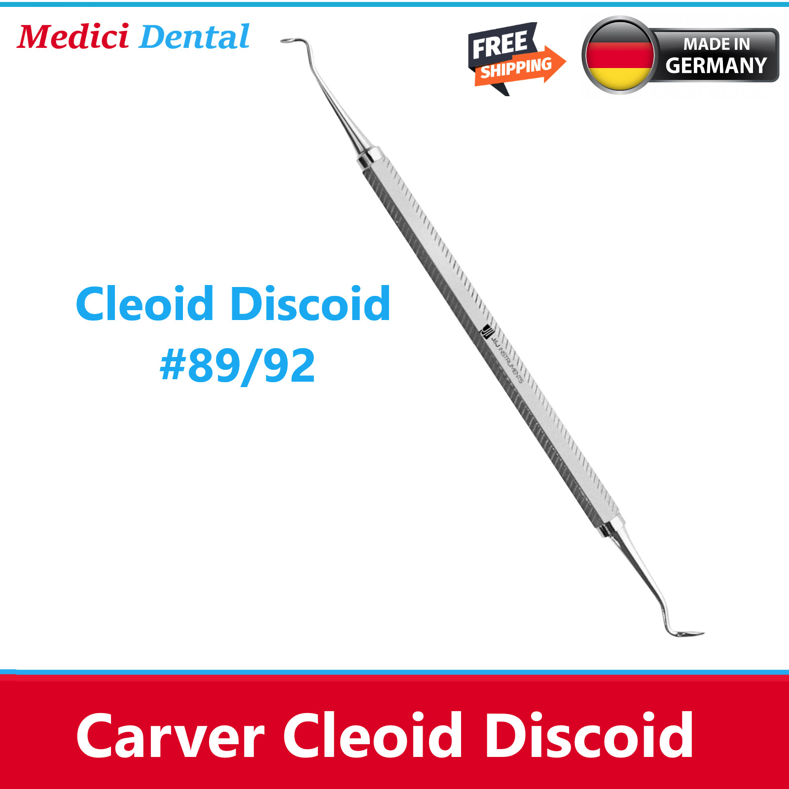 Dental Carver Cleoid Discoid #89/92, Carvers – DE, Finishing Restorations, 1/EA