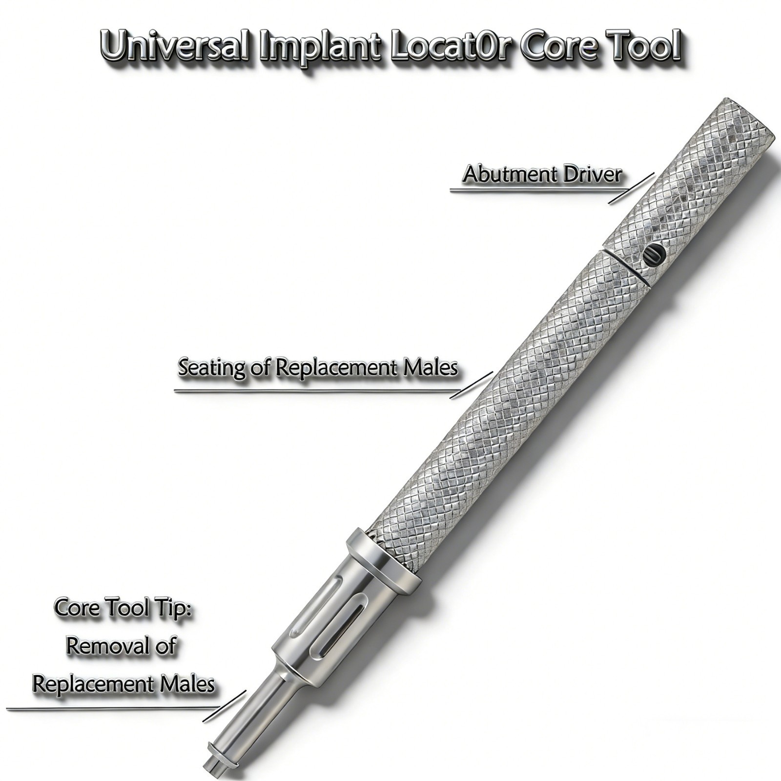 Zest Locator Anchor Abutment for NOBEL NobelActive Conical Connection NP 1-5mmGH
