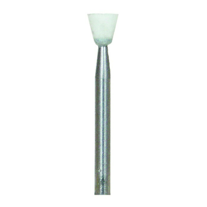 Dental Abbrasives-12 pc.Dura-White AluminumOxide Stones:Shank FG/Shape IC2 Shofu
