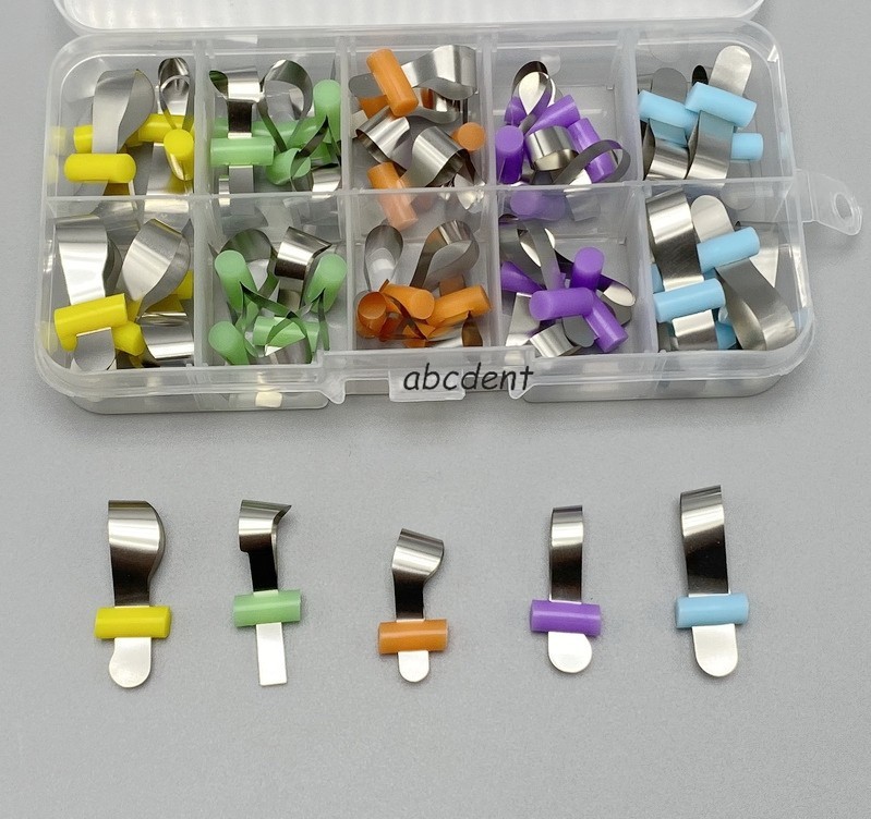 Dental Metal Matrices Bands Automatrix Kit Retainerless With Locker Matrices