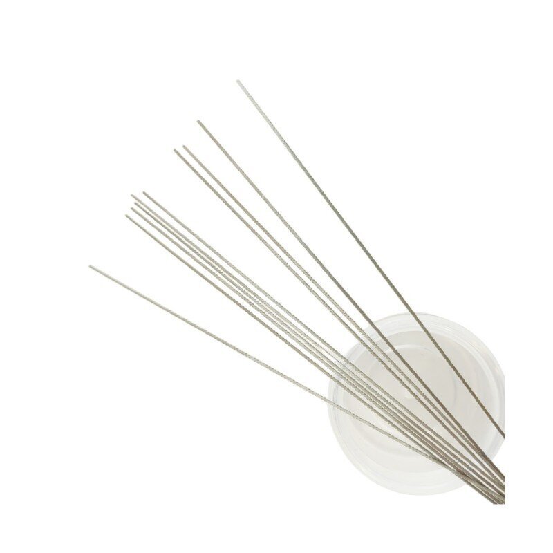 Dental Flat Wires Lingual Retainer Straight Twist Wire Orthodontic SS 10Pieces