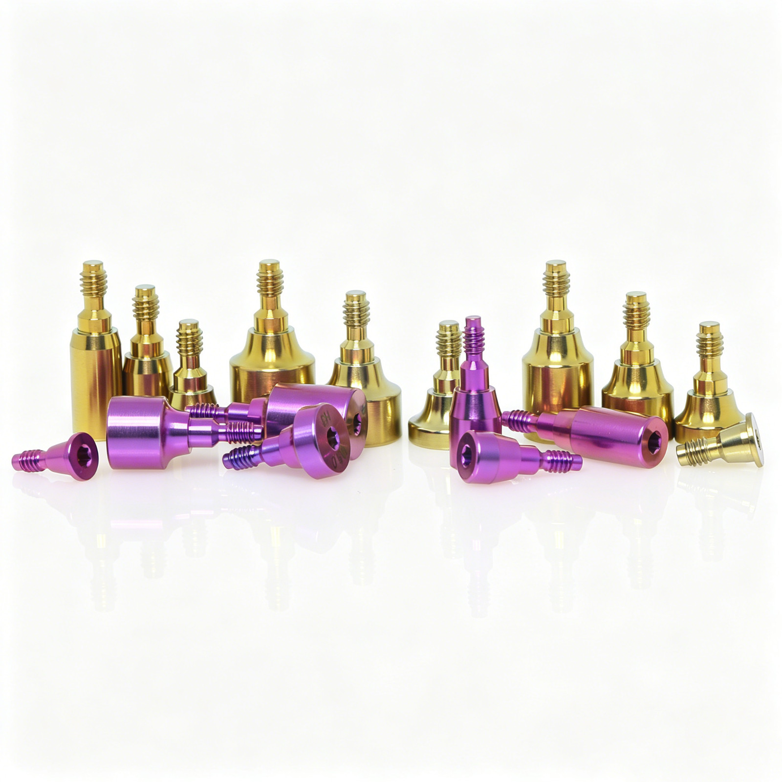 US 5Pcs Dental Healing Abutment ∅3.6 ∅5.0 ∅6.0 Fit Nobel Active Biocare NP/RP
