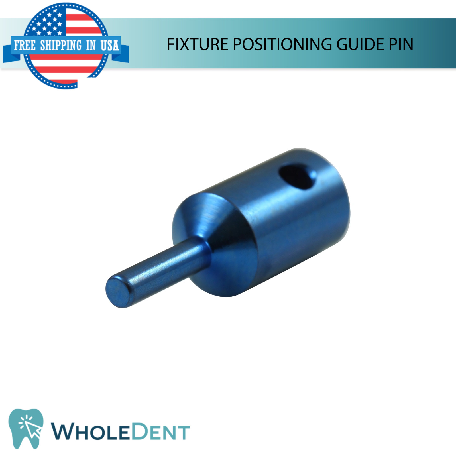 Titanium Fixture Positioning Guide Pin Universal 17mm Accurate Mark Dental