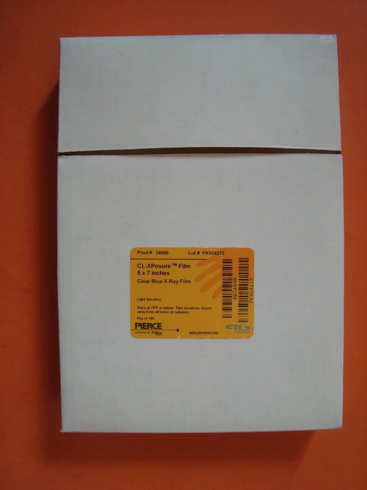 CL-XPOSURE FILM PIERCE (now THERMO 34090) 5×7″ 100/BX