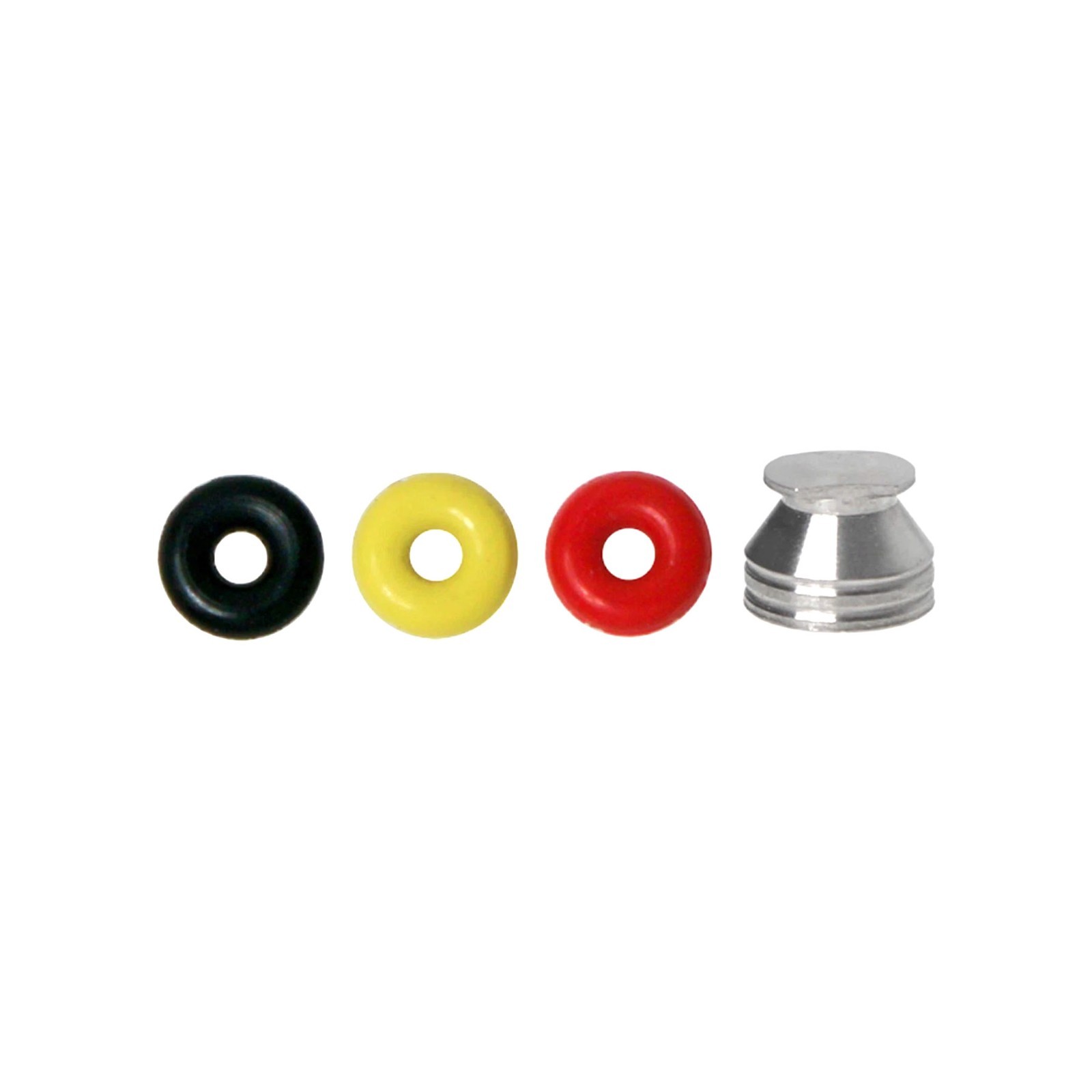 US Dental Ball Abutment O-Ring Caps Kit for Hiossen Osstem Overdenture 4Pcs/Set