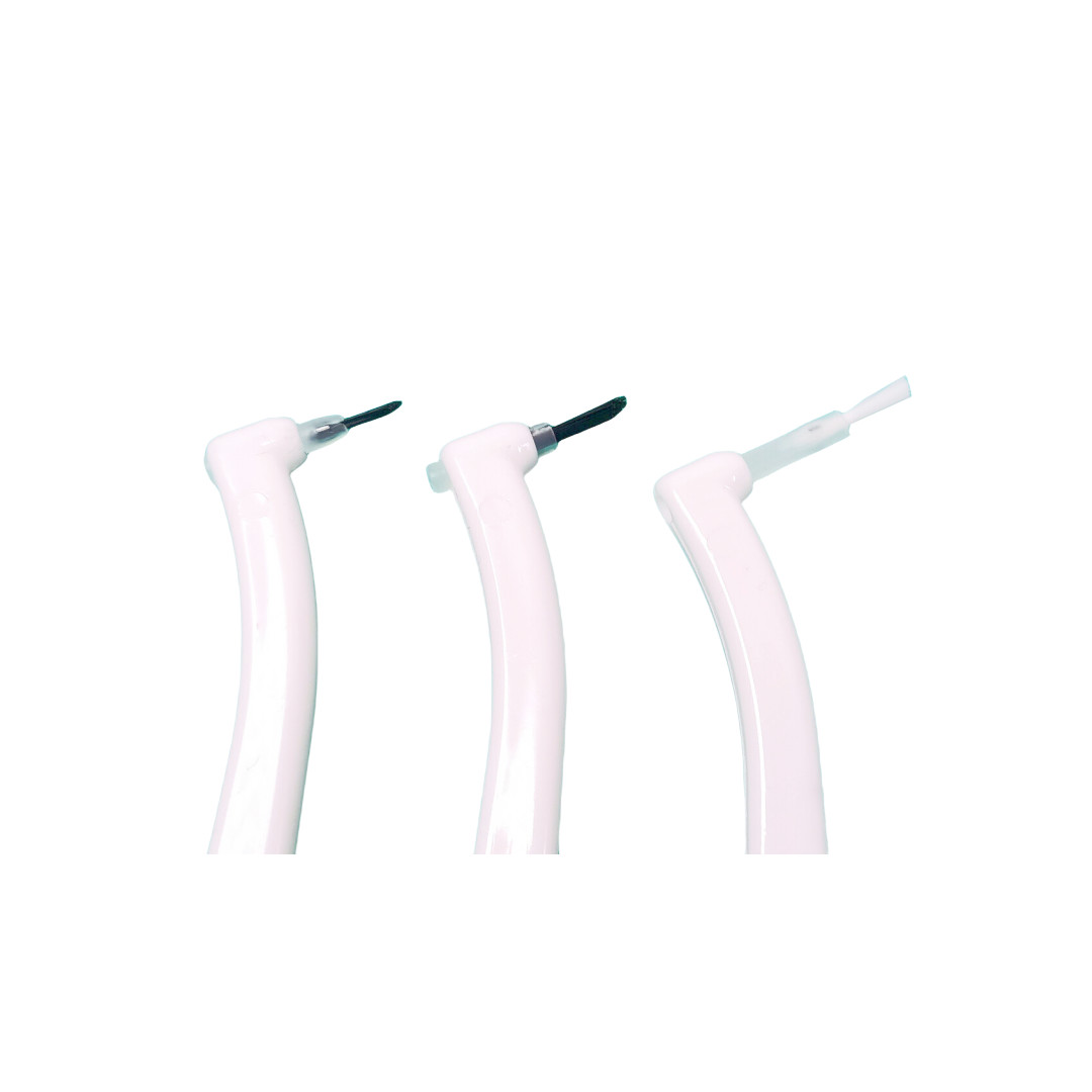 Dental Mini Brush Tips Bond Etch Applicator Micro Adhesive Brushes Free Handle