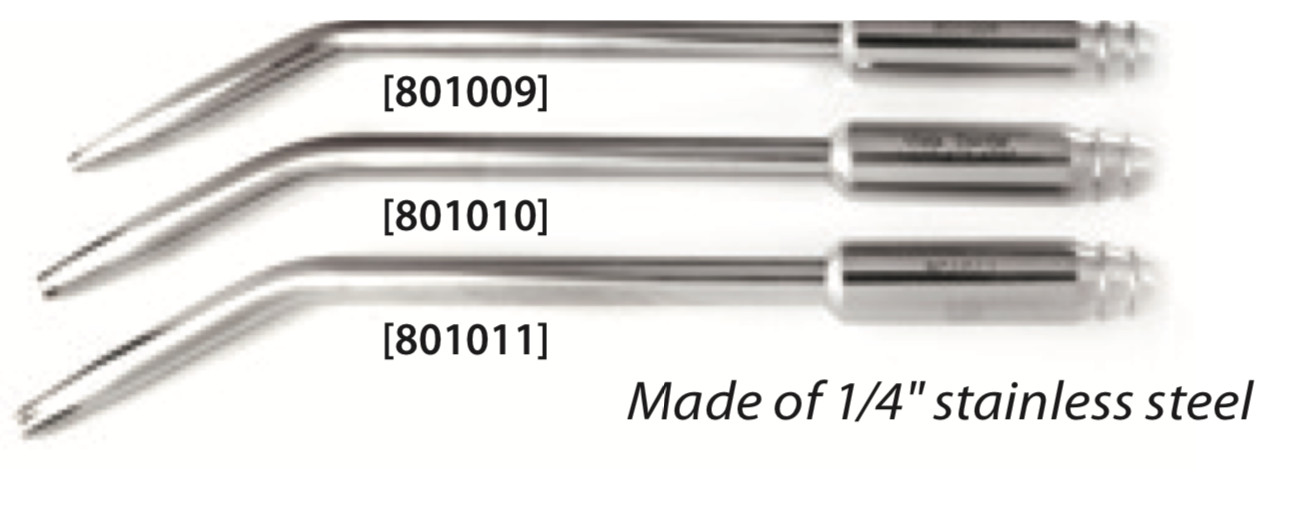 Vista Surgical Aspirator Stainless Steel – Fits HVE cut-off valve 3.0mm 46P3A
