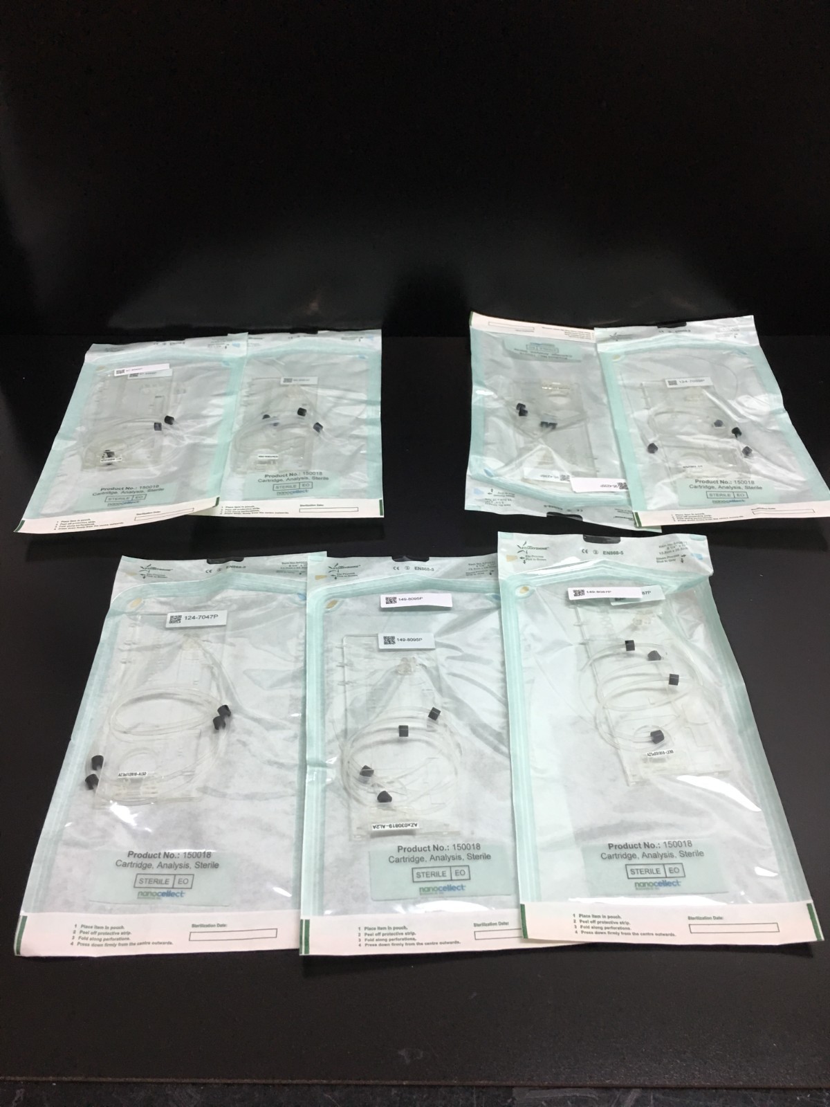 Nanocellect PN 150018 Cartridge Analysis Sterile Kit 5 PCS
