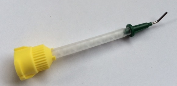 Dental Delivery Tips 100pk with Intra oral Connection For Yellow HP Mixing Tips