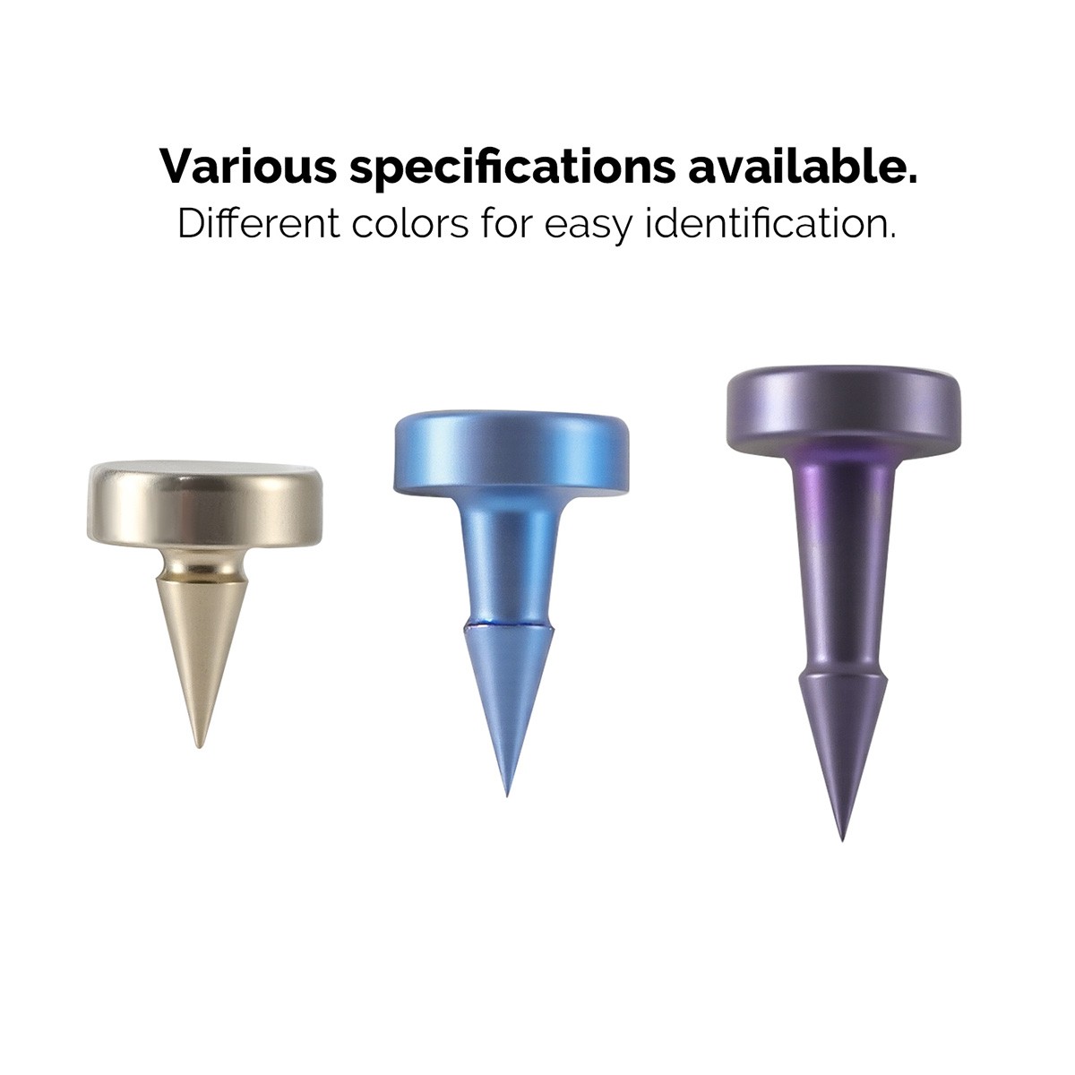 Dental Gun Implant Membrane Tack Pins TAC Fixation Titanium Pin Stabilization
