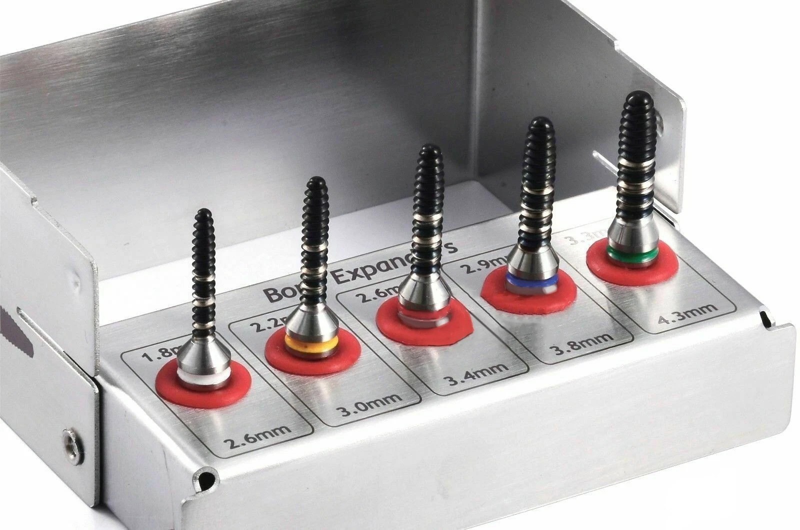 Bone Expander Kit 5pcs Screws Dental Implant Titanium Coated Surgical Surgery