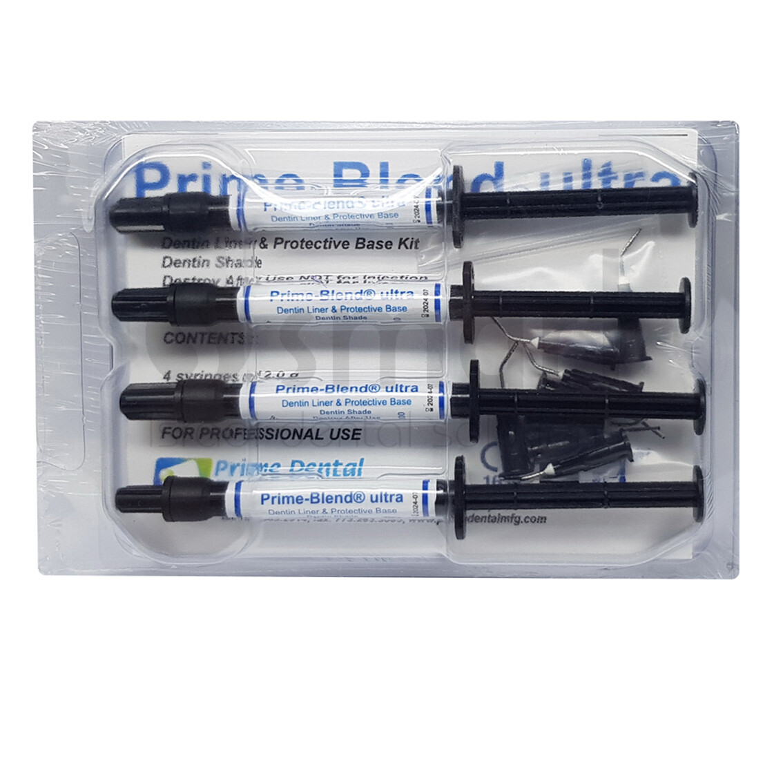 LOTx2 Dental Prime Blend Ultra Dentin liner protective light cure calcium USA