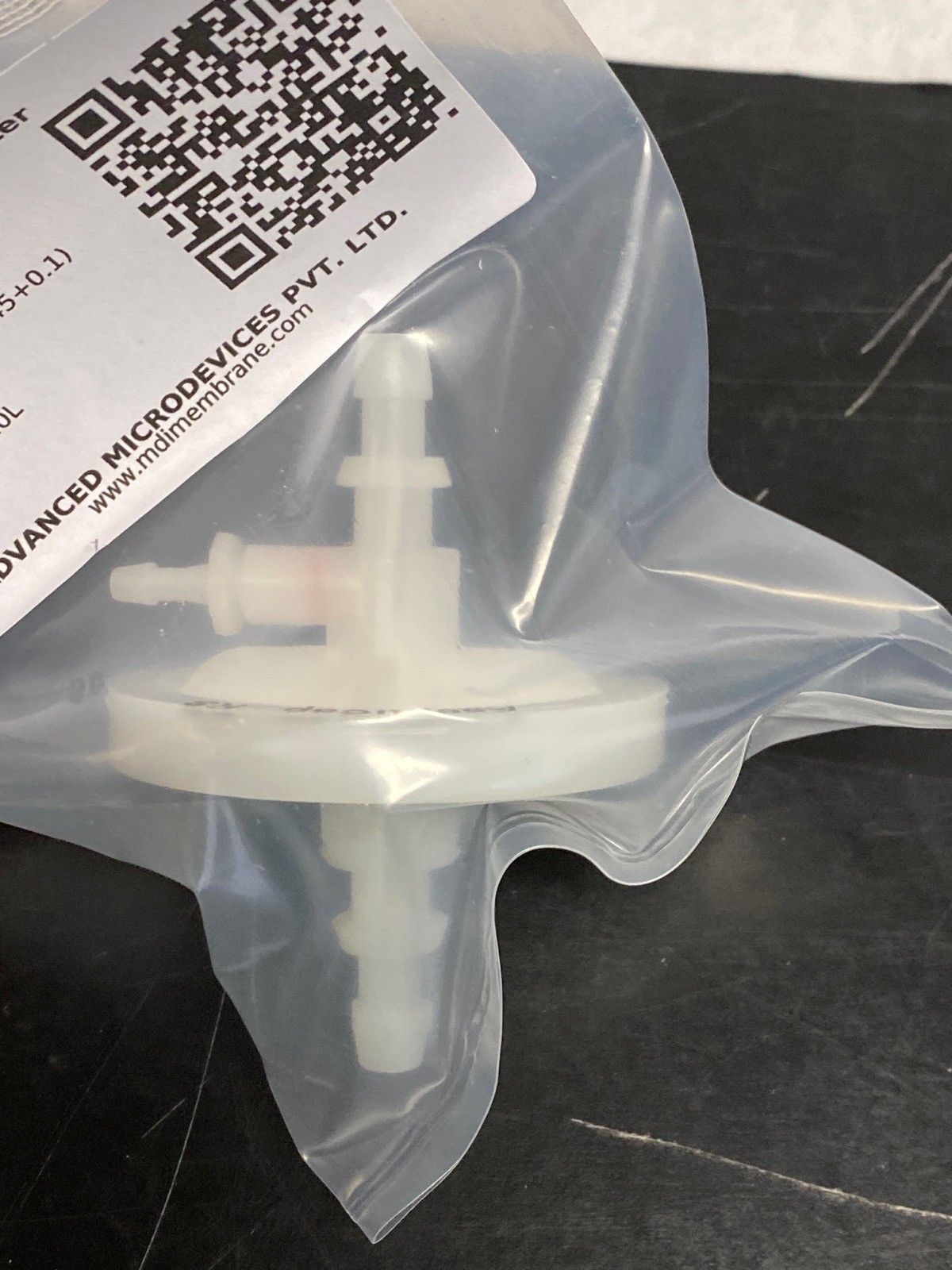 Advanced Microdevices MDI AseptiCap KS Inline Filter 50mm 0.1um VKSX1036BBXX101