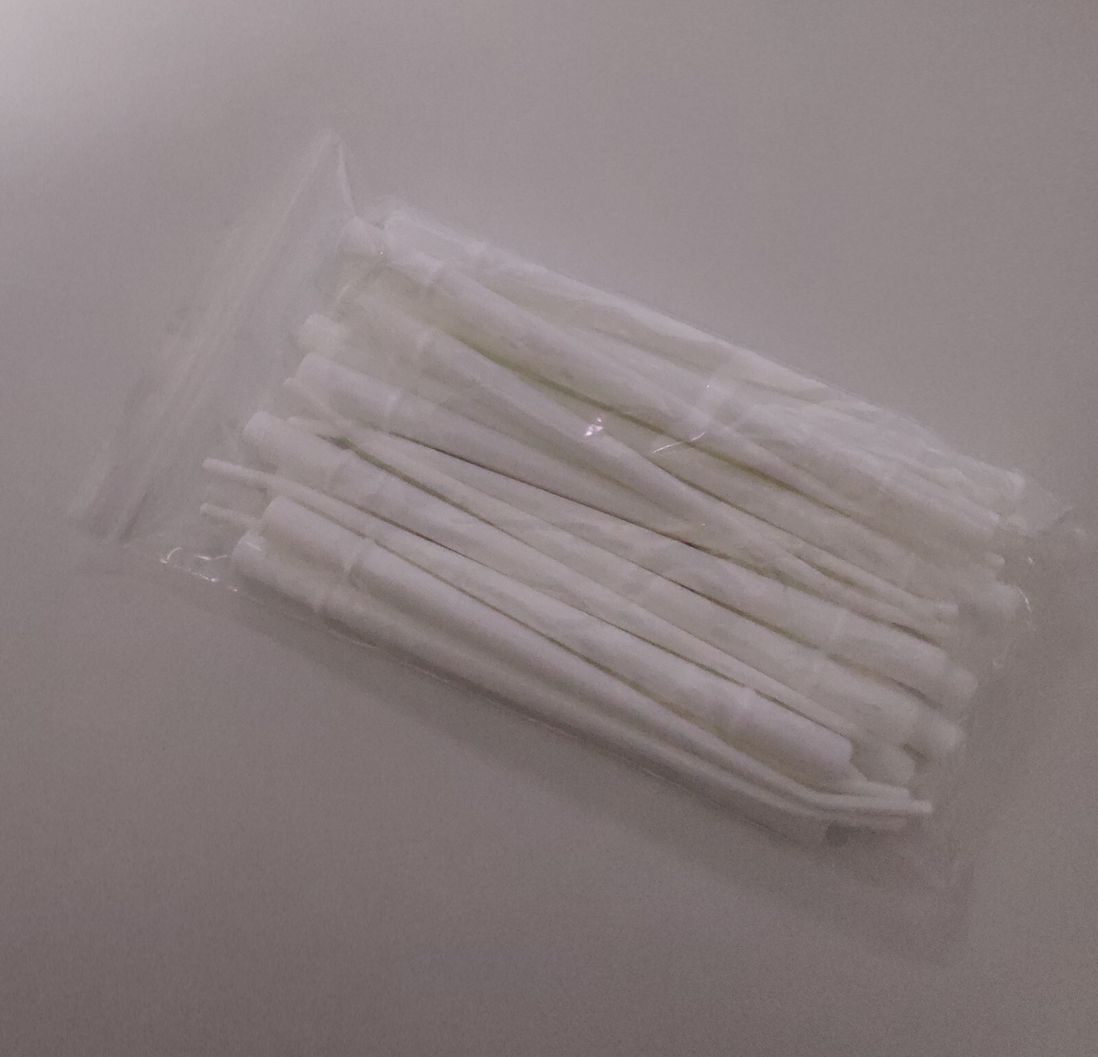 50Pcs (2 Bags) Surgical Aspirator Tips White Medium 1/8″ Dental Suction Saliva