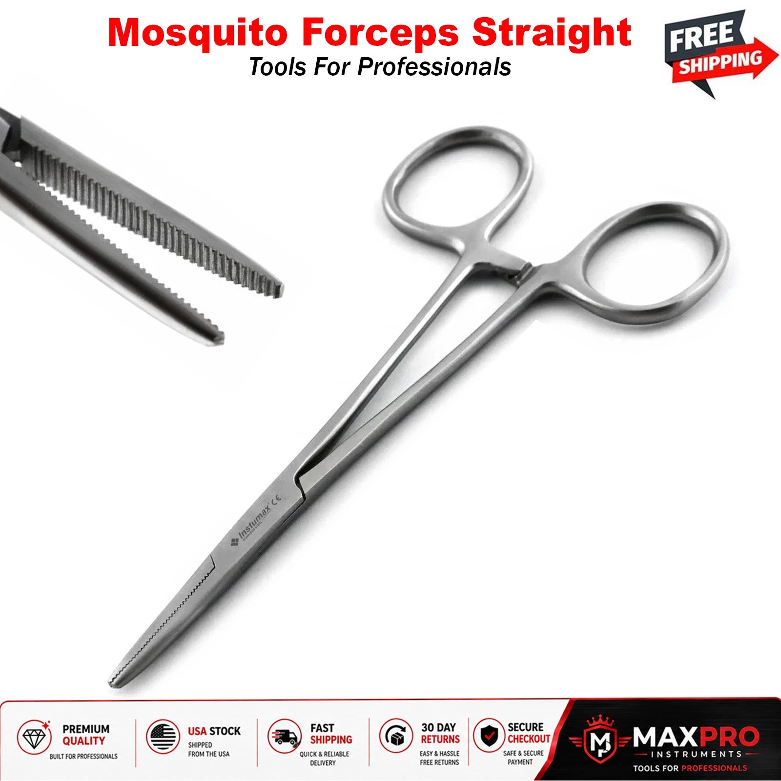 Implant Surgery Tools Kit Dental Surgical Retractors & Scissors Forceps Caliper