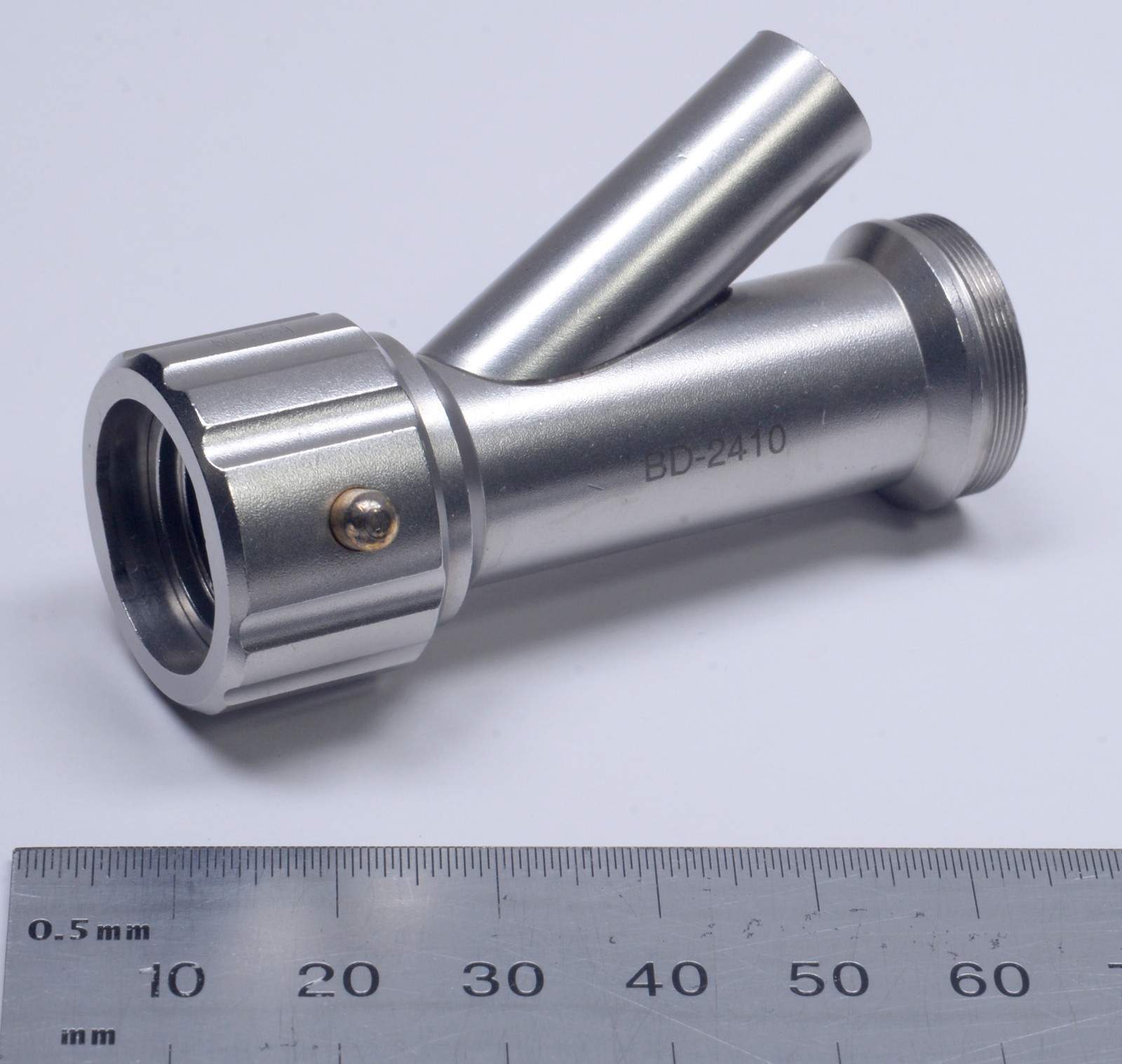 BRYAN Corporation #BD-2410 Coupler Endoscope Adapter Stainless Surgical
