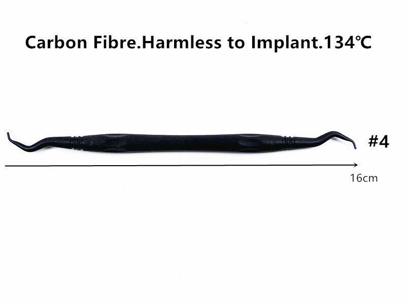 1set/4pcs Dental Carbon Fibre Harmless Scaling Periodental Abutment 134℃