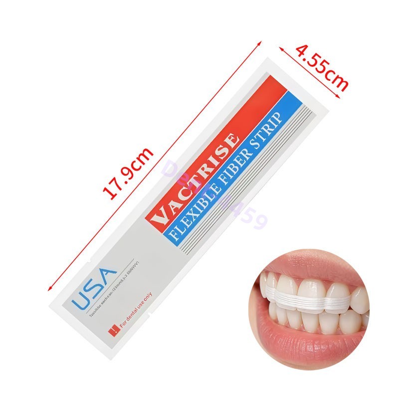 1PCS Dental Fiber Strip Glass Splint Light Cure Flexible Bonding Ribbon USA