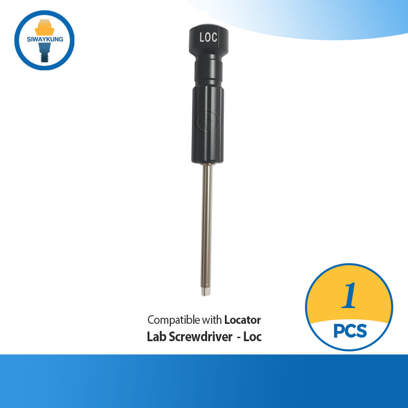 Dental Laboratory tool Lab Screwdriver Loc for Locator