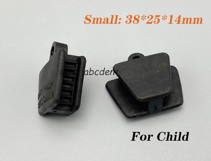 Dental Silicone Mouth Props Opener Bite Blocks Black Latex Free Autoclavable