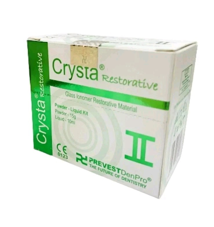 Prevest Denpro Crysta 2 Permanent White Teeth Tooth Filling Kit Repairs free s ,