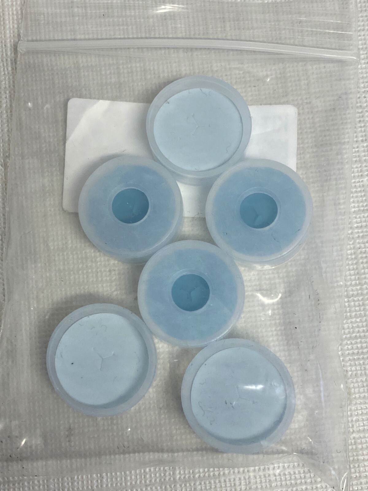 (6 Pcs) CTC ANALYTICS Leap PAL 10x20mm Caps w/Pre-Slit Seals for Bottles Vials