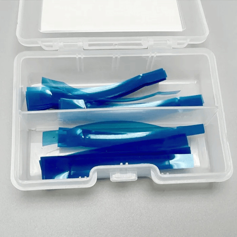 50PC Dental Anterior Matrix Strips Composite Resin Restoration Contoured Matrice