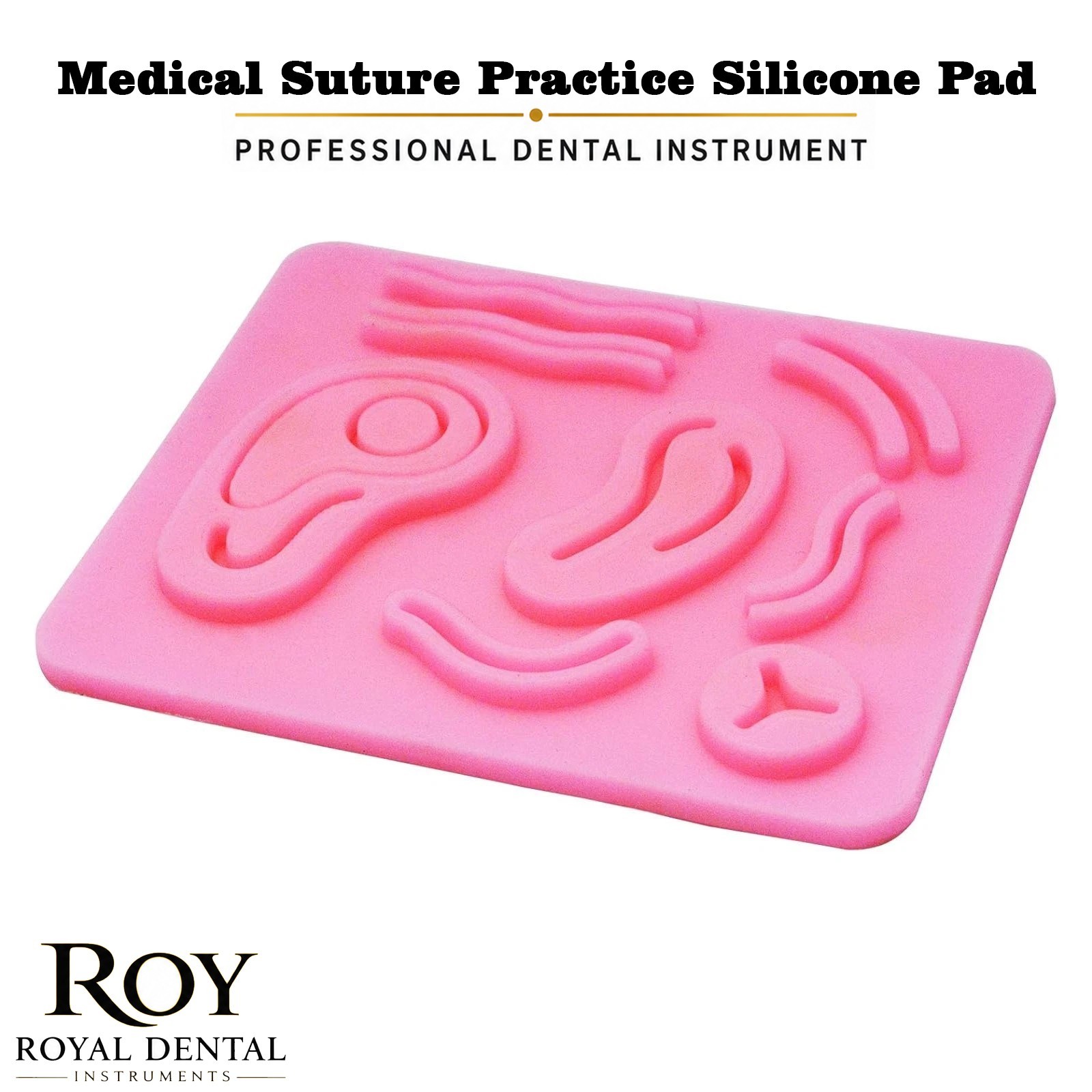 New Medical Skin Suture Practice Silicone Pad Wound Simulated For Training Kit