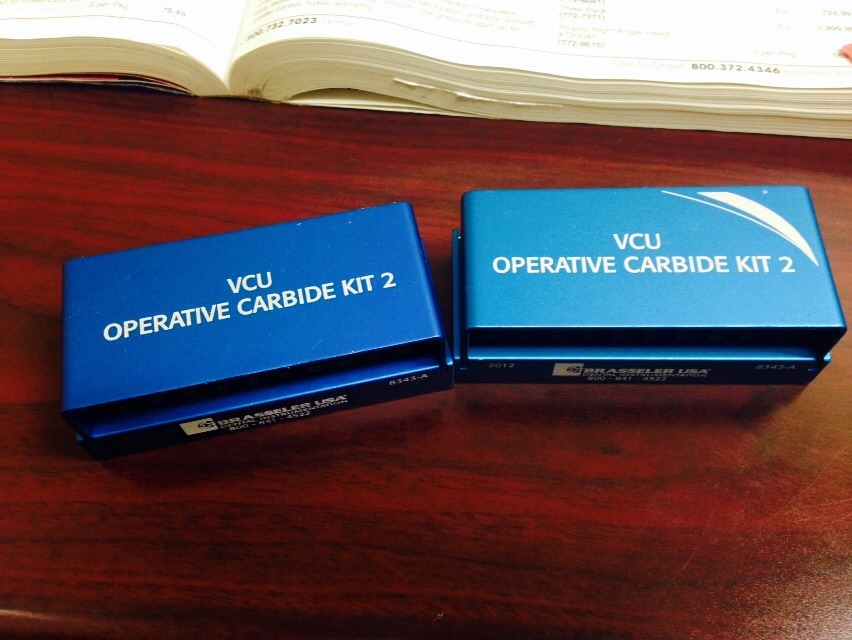 Brasseler Burs Vcu Operative Carbide Kit With 2 Sets