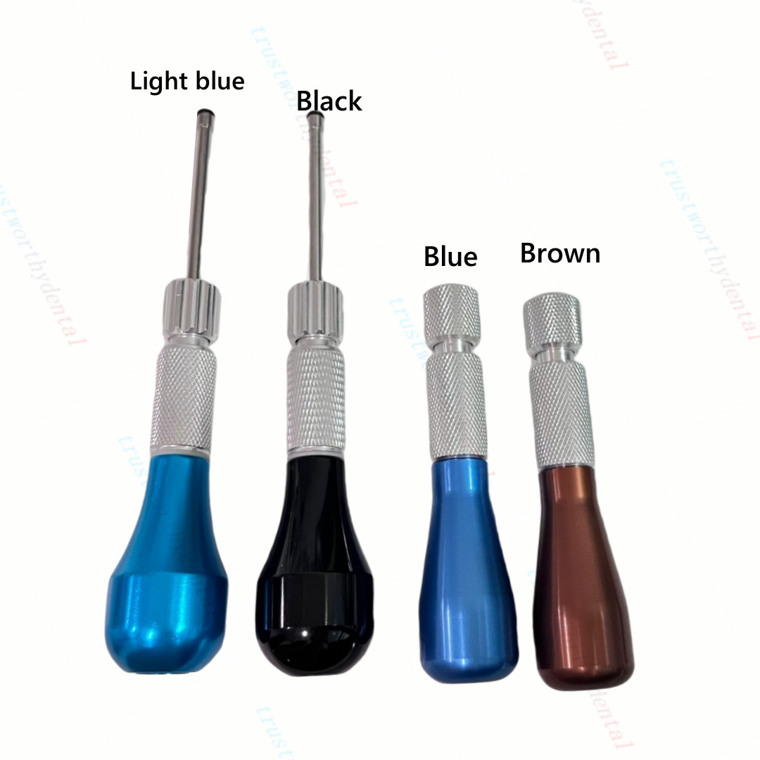 Dental Orthodontic Mini Screws Manual Handle Titanium Alloy Bone Screwdriver
