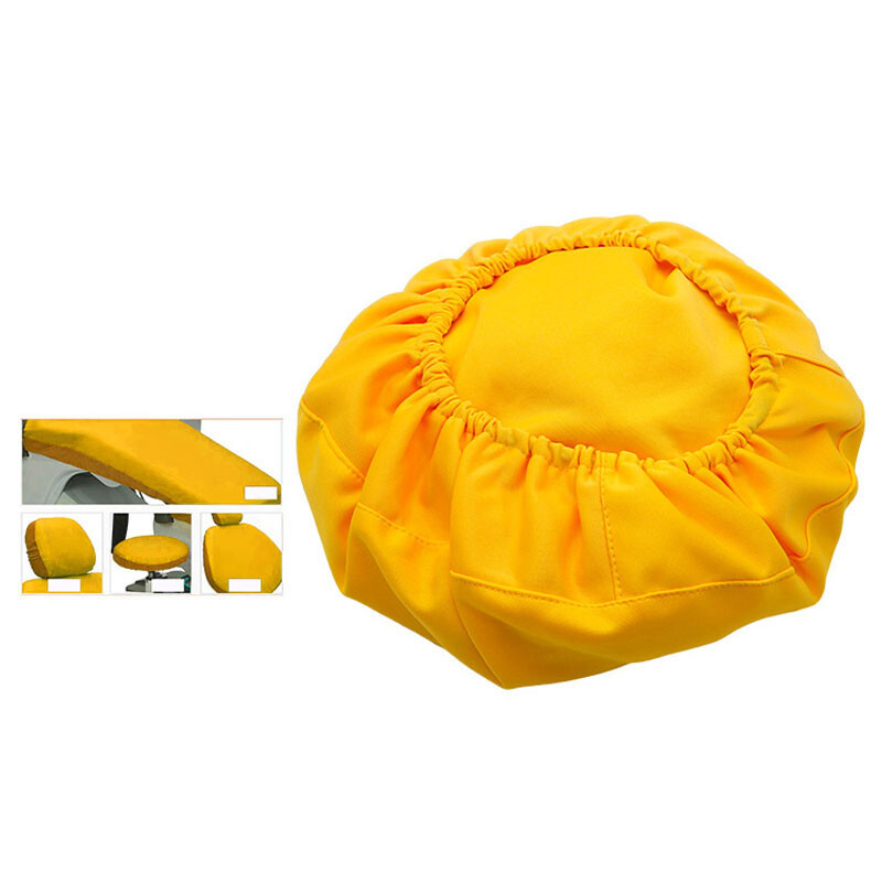 Dental Unit Chair Covers Thick Elastic Fabric Dentist Stool Protector 4Pcs/Set