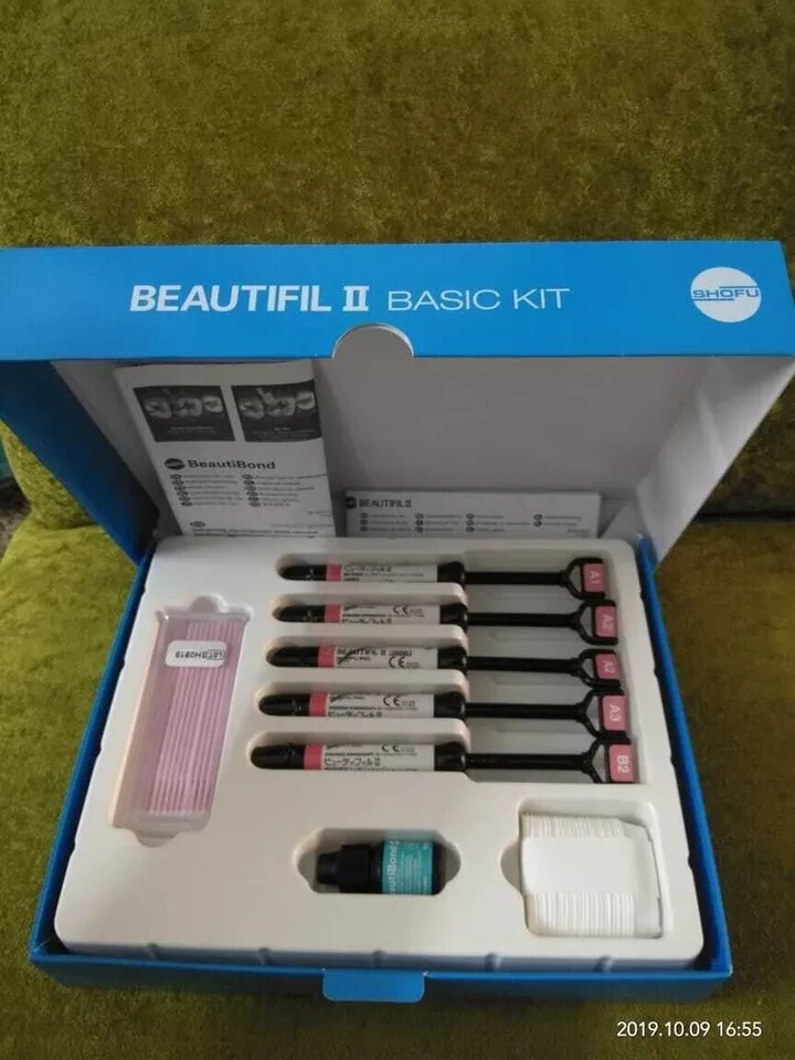 Shofu Beautifil Basic Kit Nano Universal Dental Composite Kit 5x4gm and Bond 6ml