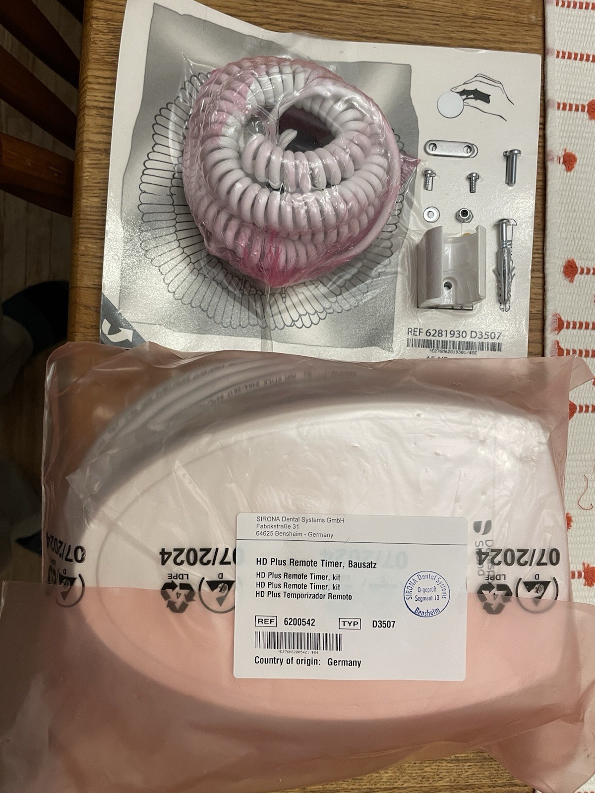 Dentsply Sirona Heliodent Plus Timer Exposure Button