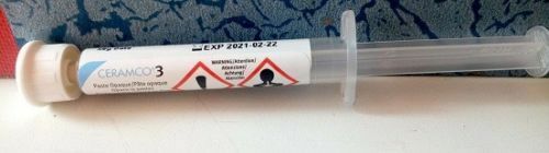 10 x CERAMCO 3 Base Paste OPAQUE 0.07 FL OZ ( 2ml ) Dentsply ., Free Ship