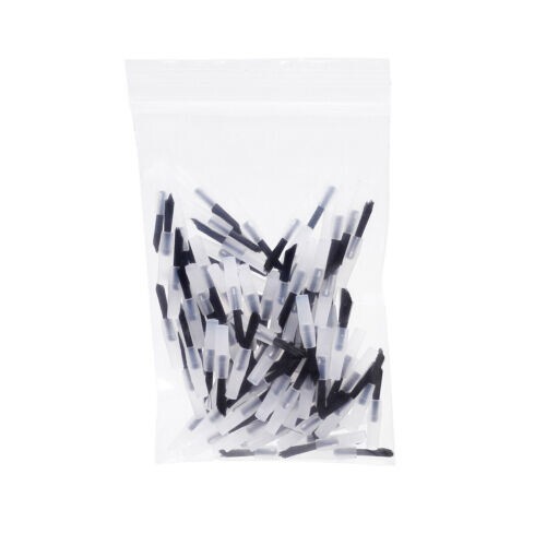100 Pcs/Pack Disposable Dental Composite Resin Applicator Brush Tips Replaceable