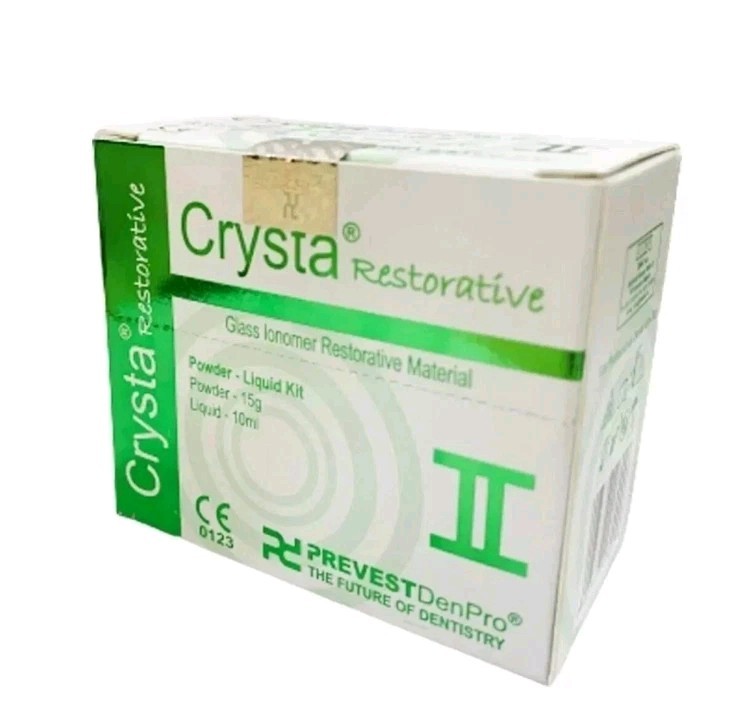 Prevest Denpro Crysta 2 Permanent White Teeth Tooth Filling Kit Repairs free s ,