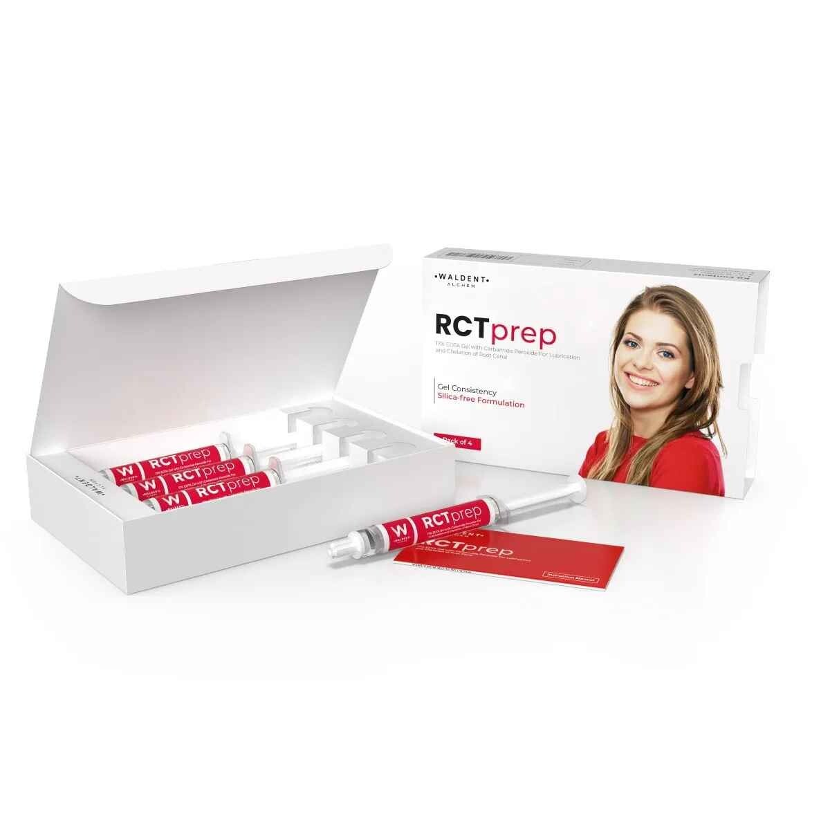 Waldent RCTprep 17% EDTA Gel 4X3m Economy Pack Dental Use