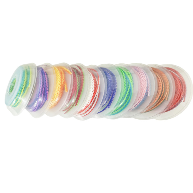 Dental Power Chain Elastic Chains Double Color 4sizes #51-#60