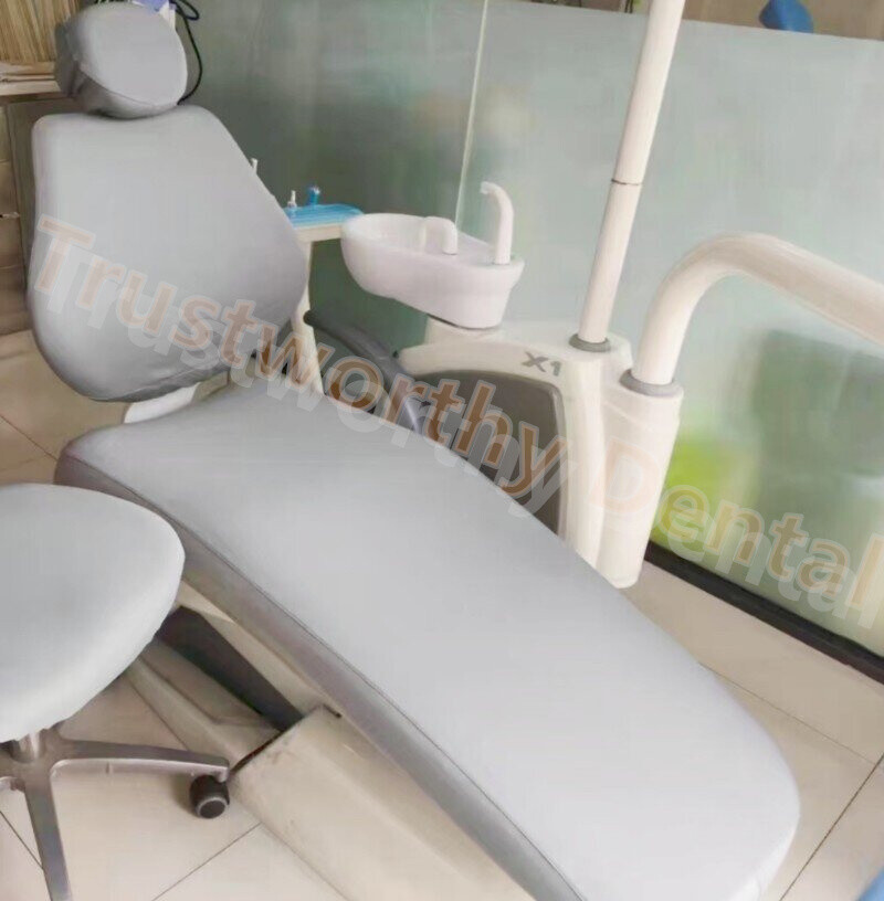 Dental Unit Chair Cover Cloth Dentist Stool Protector Sleeves 4Parts/Set