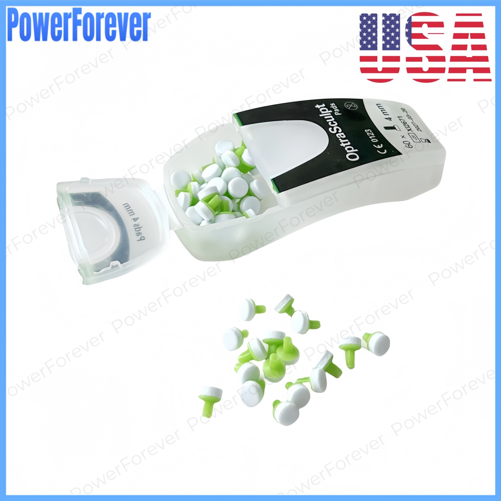USA Dental OptraSculpt Foam Pads Veneer Composite Resin Filling Spatula Handle