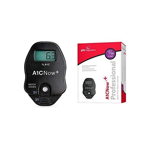 A1C Now+ Rapid Diagnostic Test Kit, A1CNow+ Monitor, (20) Test Cartridges, (20)