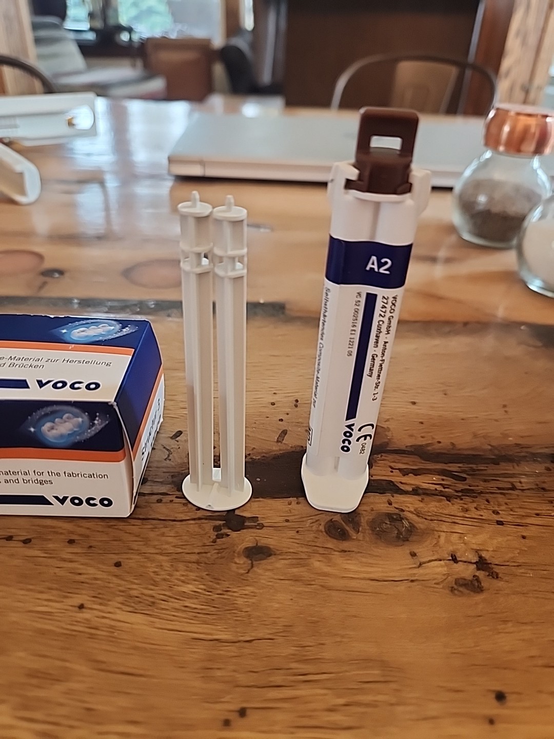 Voco Structure 3 A2 Self-Curing Temporary Crown Material Cartridge Exp 2025-10-4