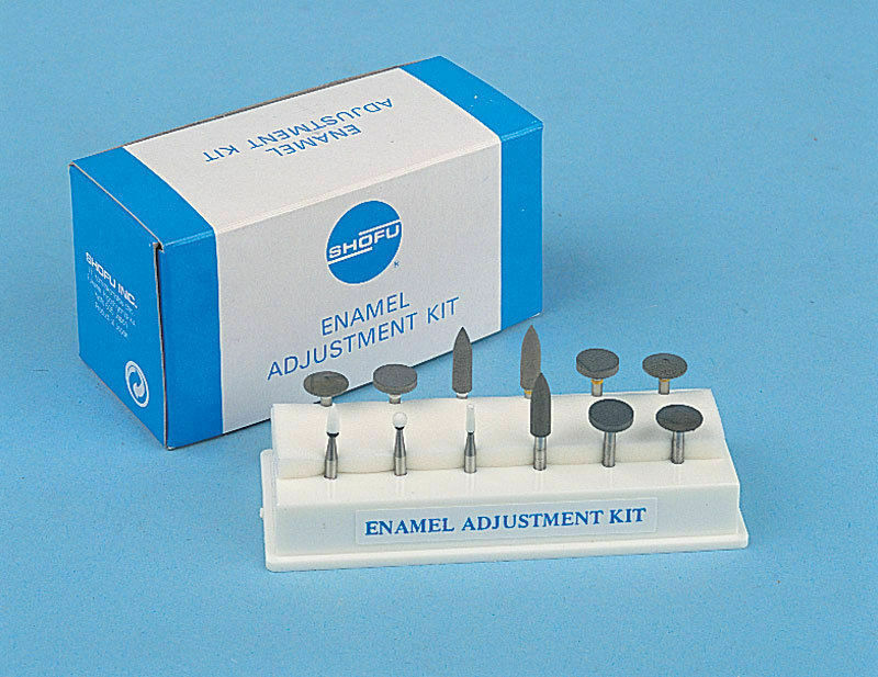 Dental Shofu Enamel Adjustment Kit SHANK CA (Type1) PN 0307 12pcs Per Box FC
