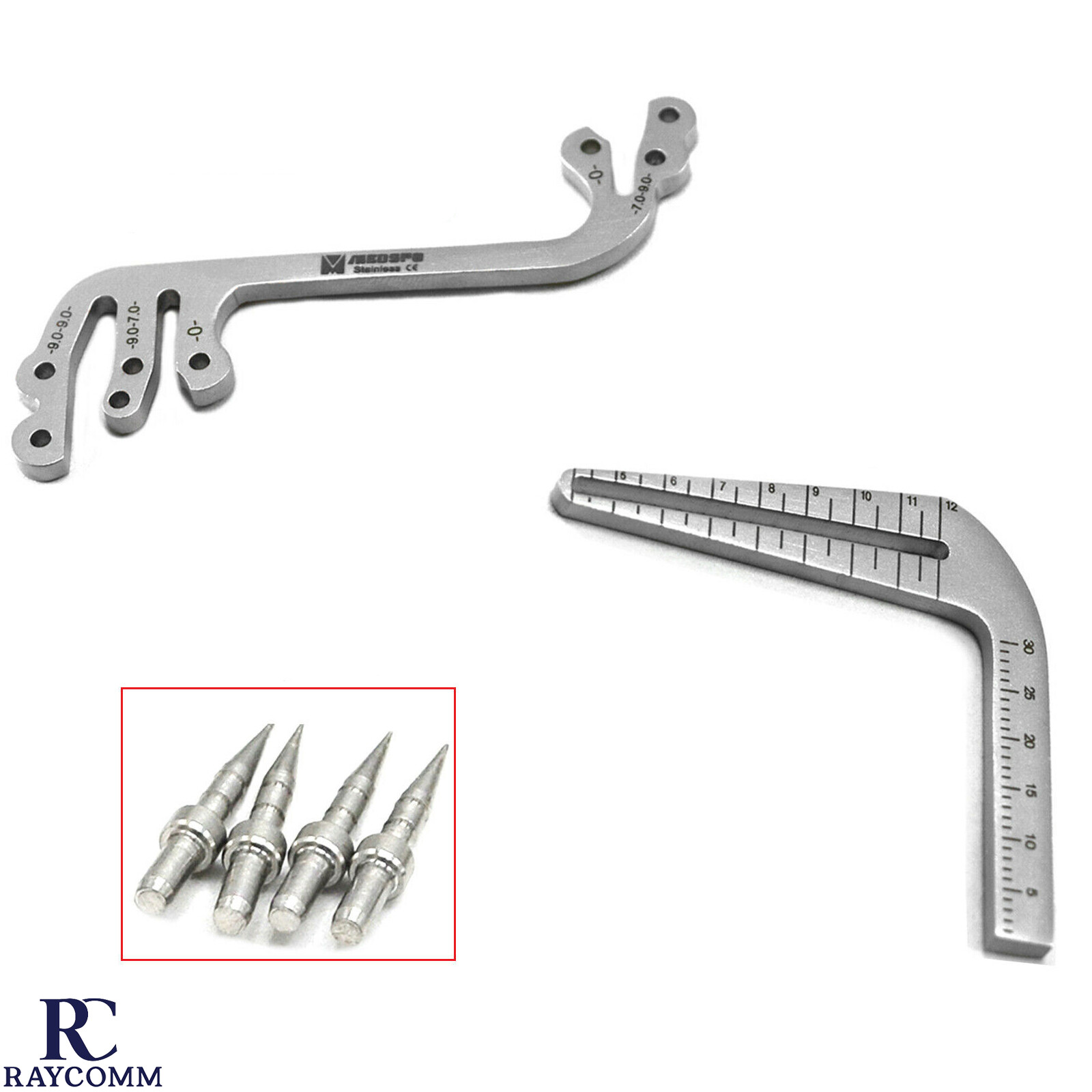 Dental Implant Locating Guide Surgical Planting Positioning Locator Ruler Gauge