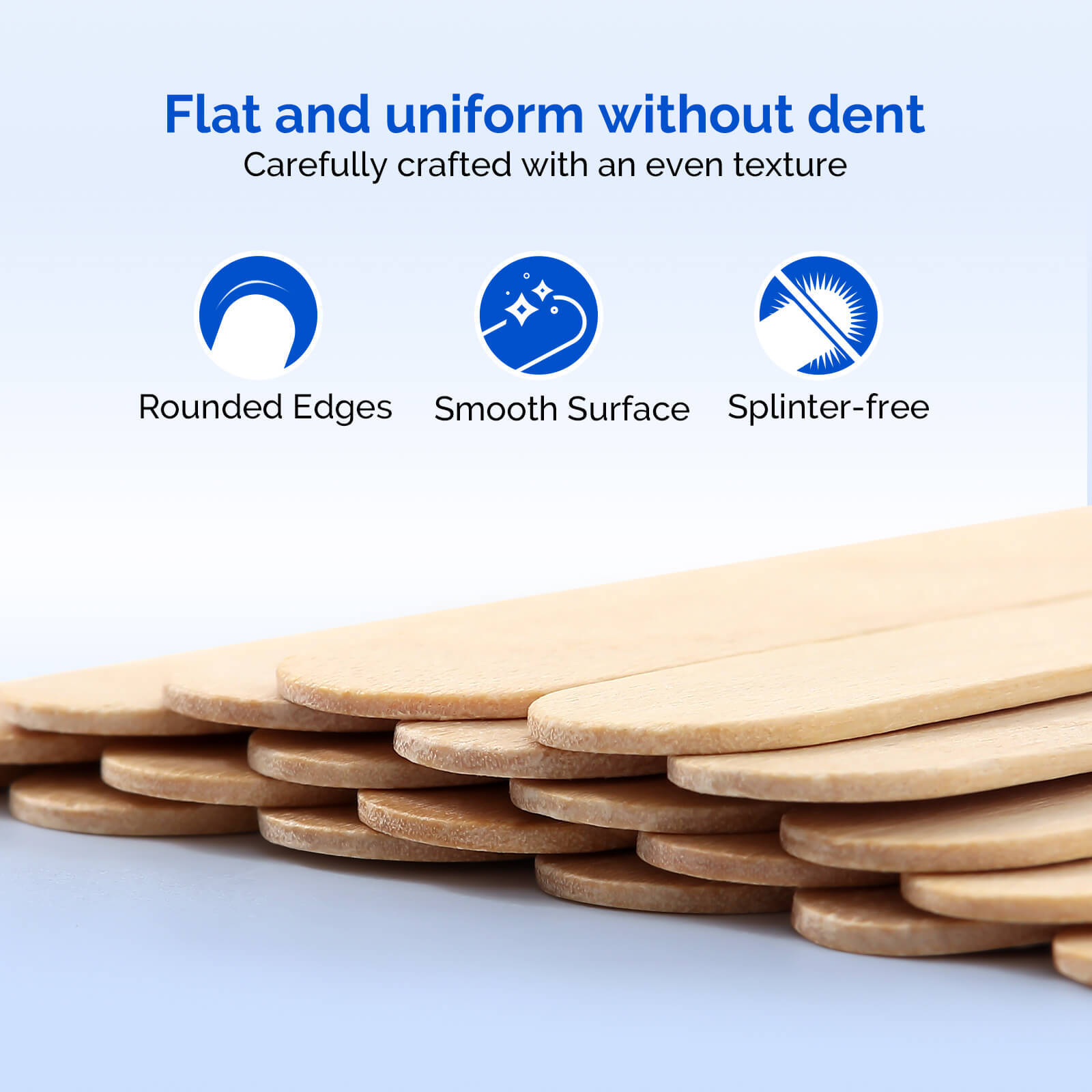 200pcs Wooden Tongue Depressors 6” Sterile Individually Wrapped Medical Purpose