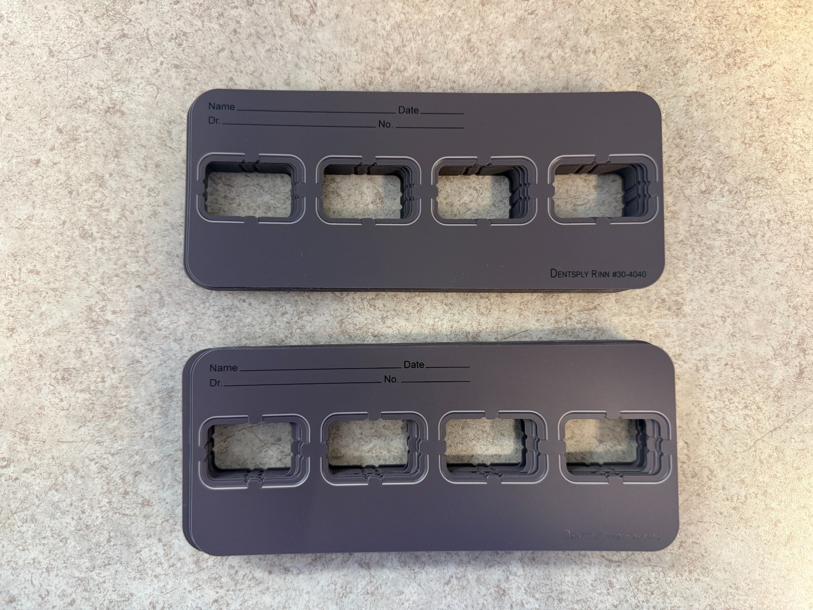 Patterson Brand Dentsply Ez-Tab X-Ray Rinn Mounts #30-4040, New/Opened, Qty 86